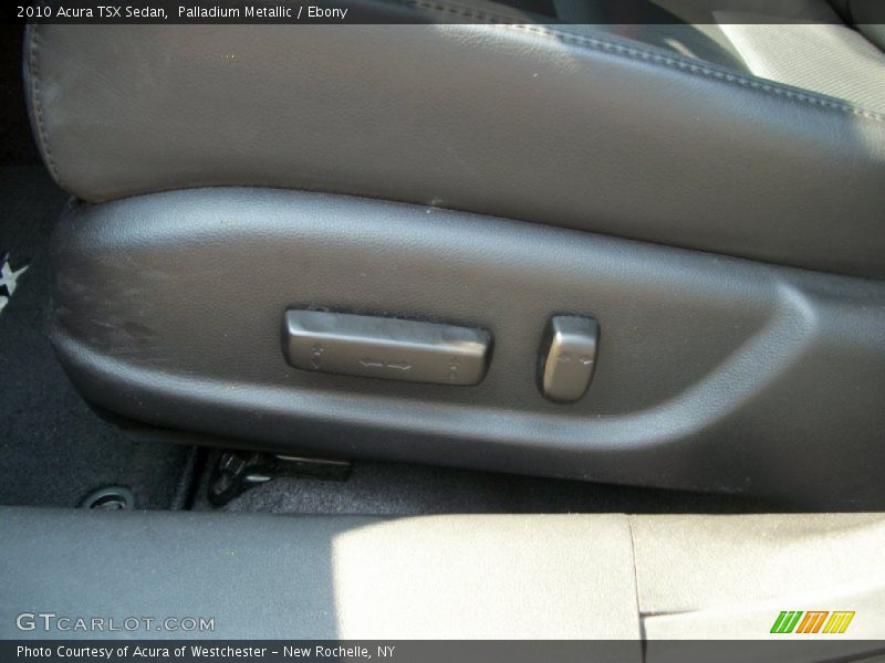 Palladium Metallic / Ebony 2010 Acura TSX Sedan