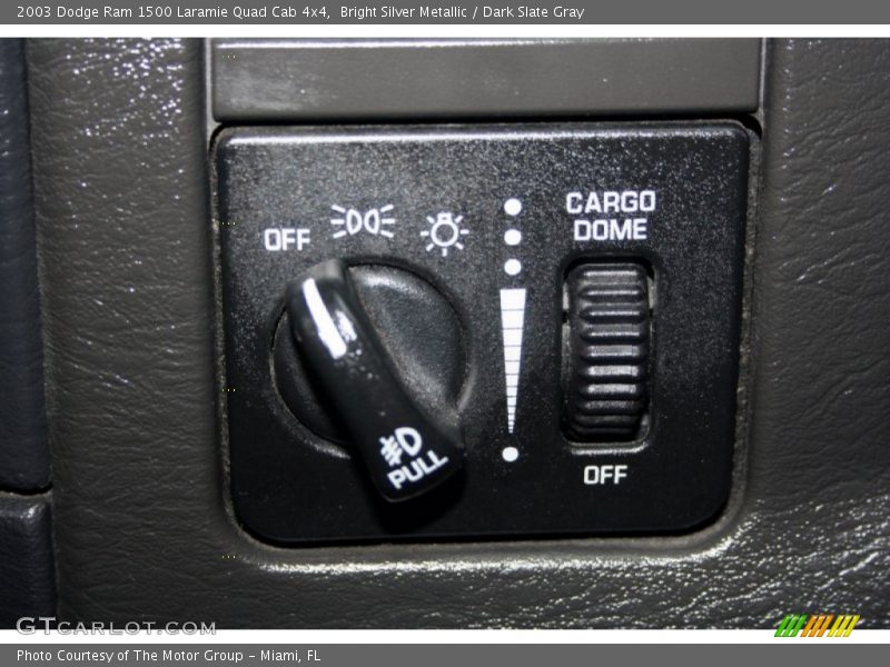 Controls of 2003 Ram 1500 Laramie Quad Cab 4x4