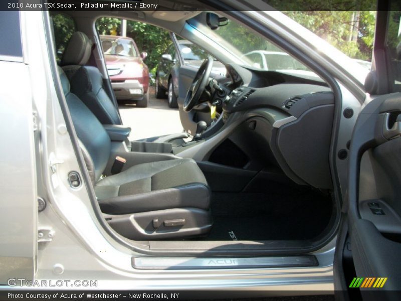 Palladium Metallic / Ebony 2010 Acura TSX Sedan