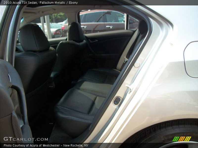 Palladium Metallic / Ebony 2010 Acura TSX Sedan