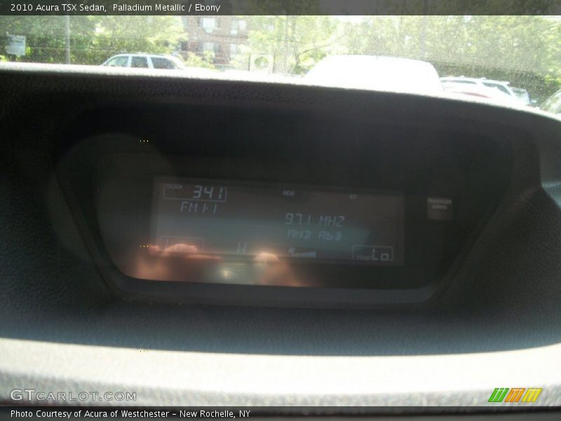 Palladium Metallic / Ebony 2010 Acura TSX Sedan