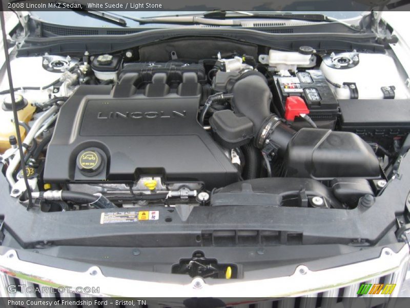 White Suede / Light Stone 2008 Lincoln MKZ Sedan