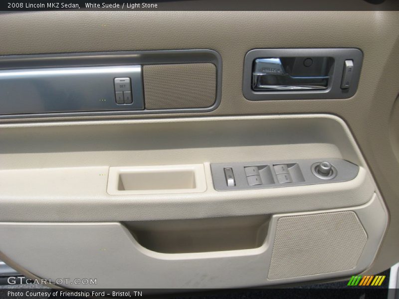 White Suede / Light Stone 2008 Lincoln MKZ Sedan
