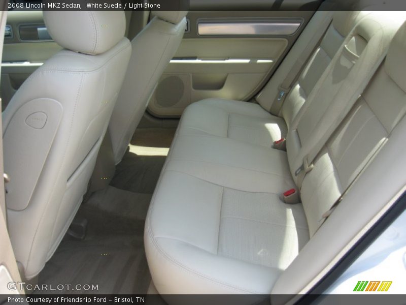 White Suede / Light Stone 2008 Lincoln MKZ Sedan