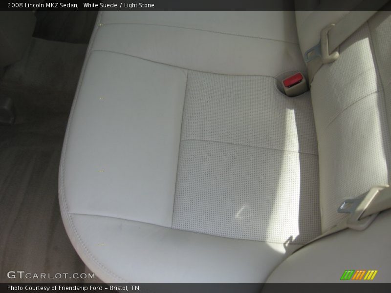White Suede / Light Stone 2008 Lincoln MKZ Sedan