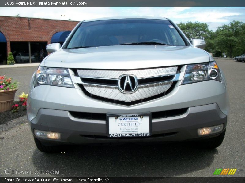 Billet Silver Metallic / Ebony 2009 Acura MDX