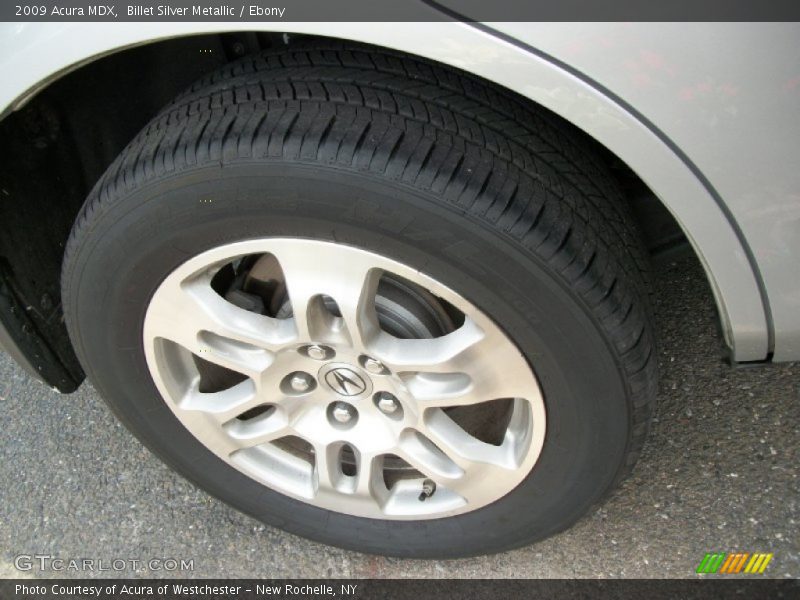 Billet Silver Metallic / Ebony 2009 Acura MDX