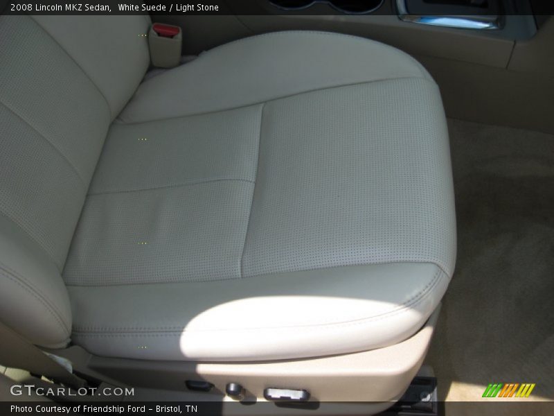 White Suede / Light Stone 2008 Lincoln MKZ Sedan