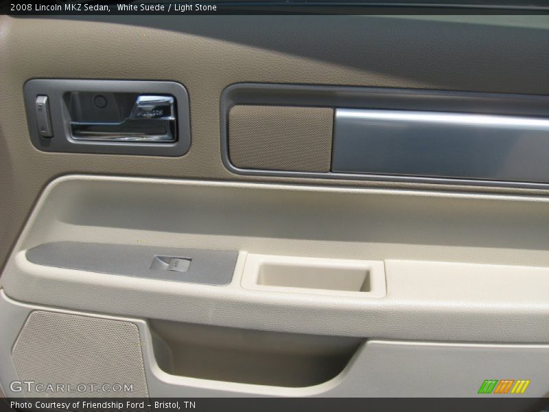 White Suede / Light Stone 2008 Lincoln MKZ Sedan