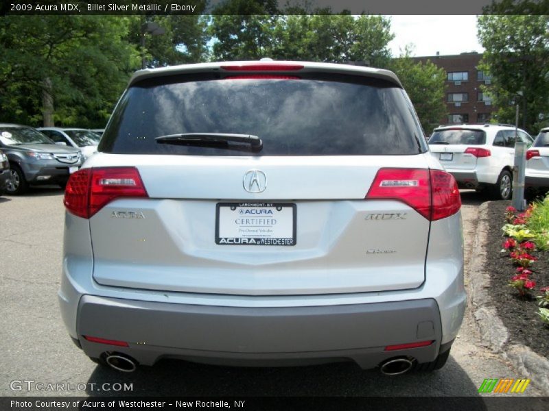 Billet Silver Metallic / Ebony 2009 Acura MDX