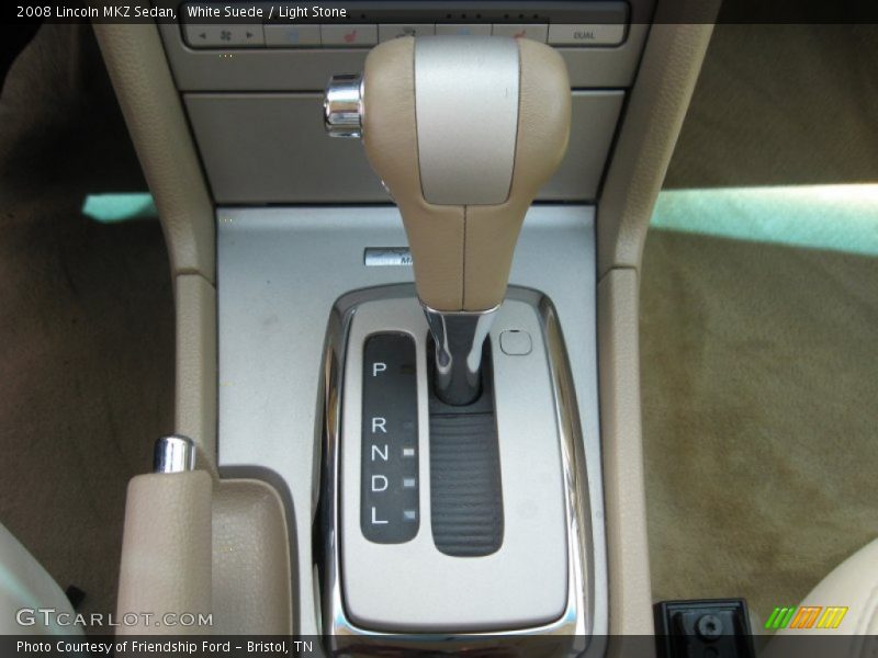 White Suede / Light Stone 2008 Lincoln MKZ Sedan