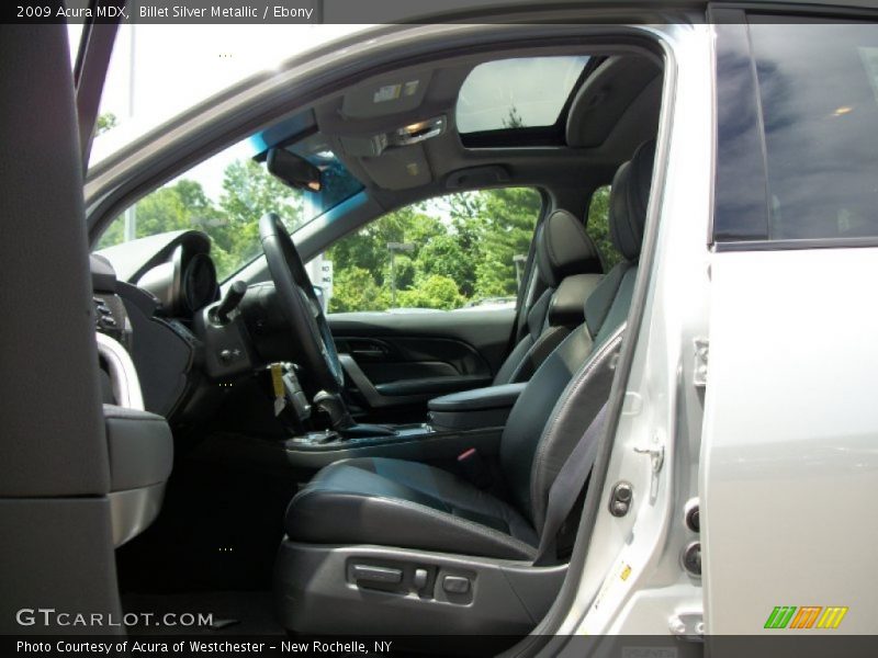 Billet Silver Metallic / Ebony 2009 Acura MDX