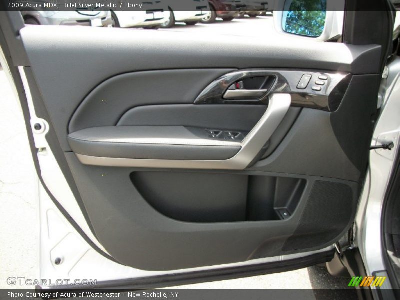 Billet Silver Metallic / Ebony 2009 Acura MDX