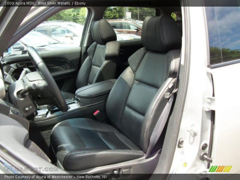 Billet Silver Metallic / Ebony 2009 Acura MDX