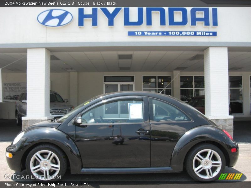 Black / Black 2004 Volkswagen New Beetle GLS 1.8T Coupe