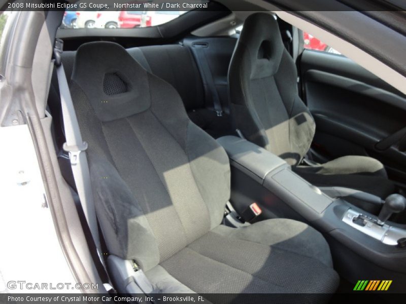 Northstar White / Dark Charcoal 2008 Mitsubishi Eclipse GS Coupe