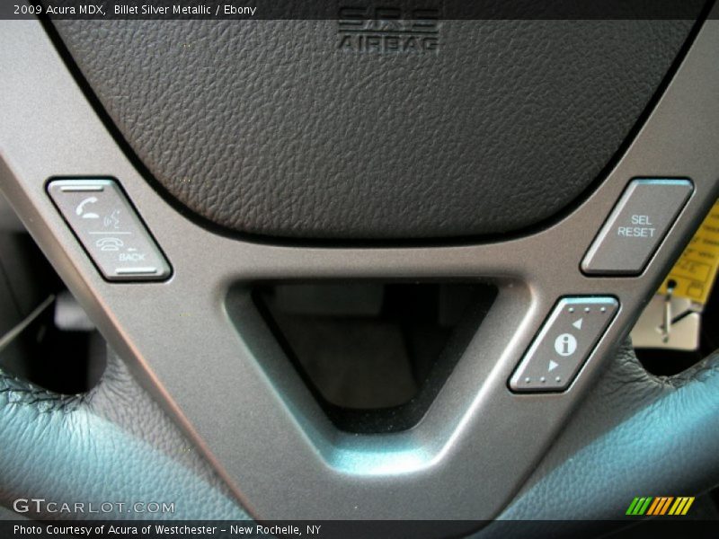Billet Silver Metallic / Ebony 2009 Acura MDX