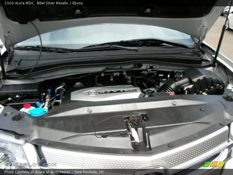Billet Silver Metallic / Ebony 2009 Acura MDX