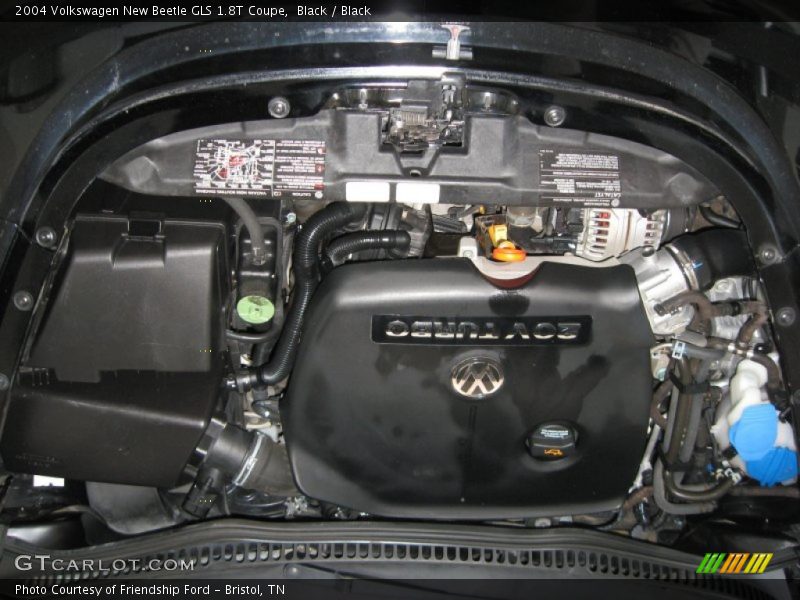 Black / Black 2004 Volkswagen New Beetle GLS 1.8T Coupe