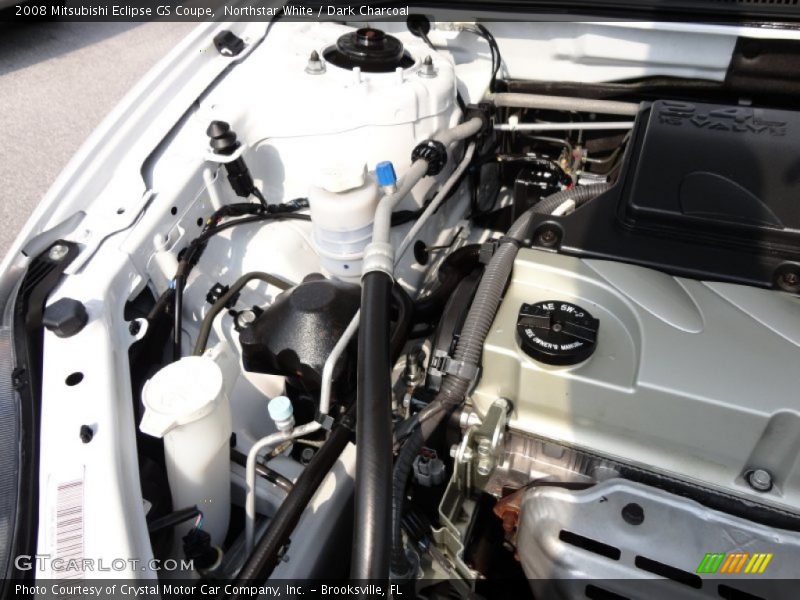 Northstar White / Dark Charcoal 2008 Mitsubishi Eclipse GS Coupe