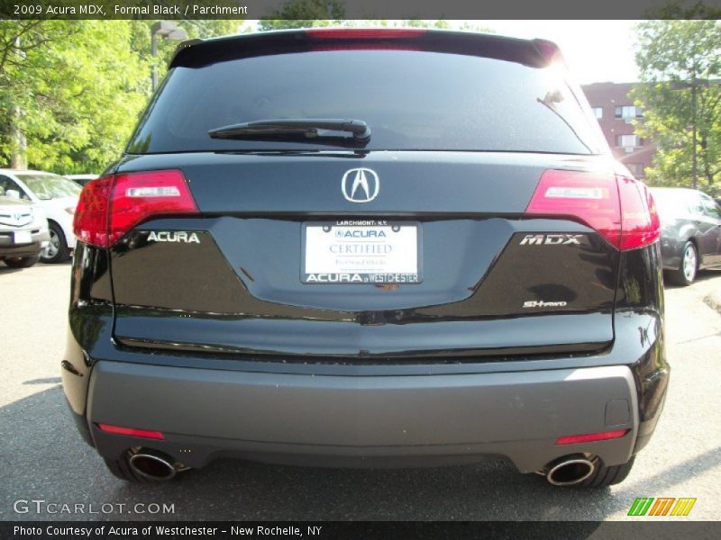 Formal Black / Parchment 2009 Acura MDX