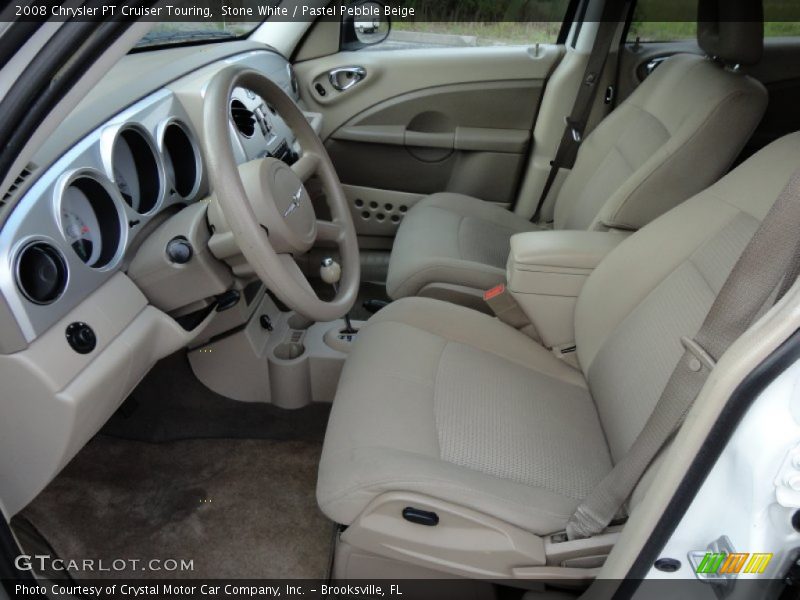 Stone White / Pastel Pebble Beige 2008 Chrysler PT Cruiser Touring