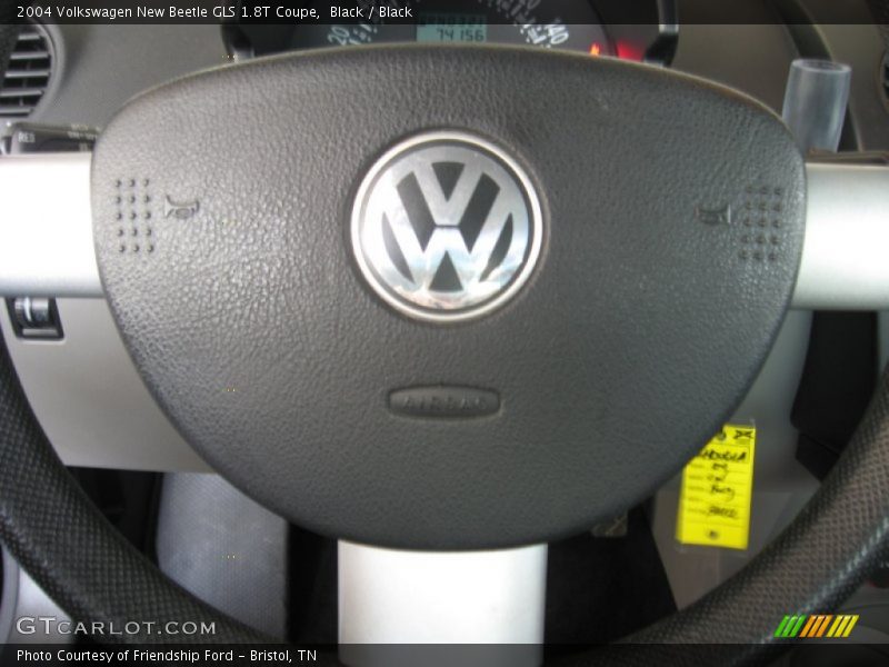 Black / Black 2004 Volkswagen New Beetle GLS 1.8T Coupe