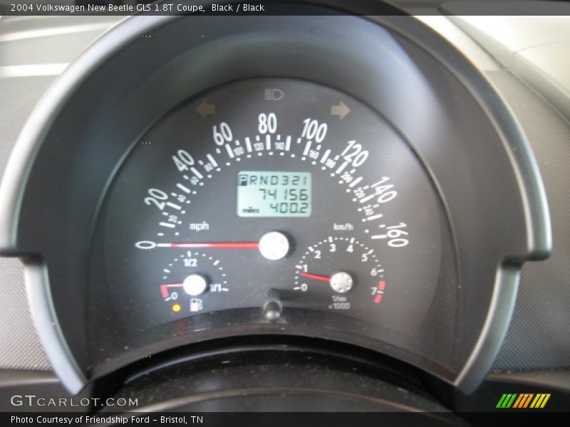 Black / Black 2004 Volkswagen New Beetle GLS 1.8T Coupe
