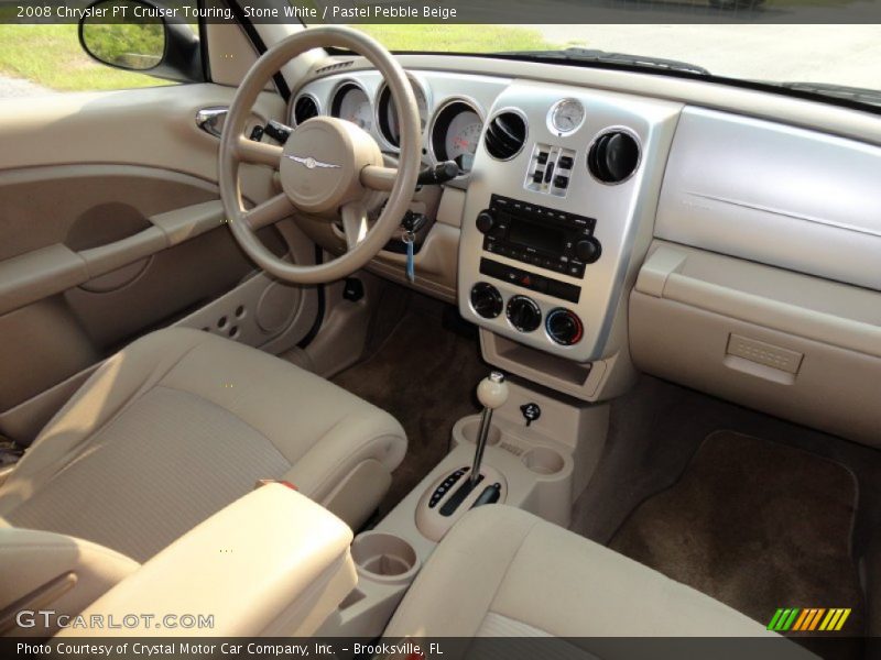 Stone White / Pastel Pebble Beige 2008 Chrysler PT Cruiser Touring