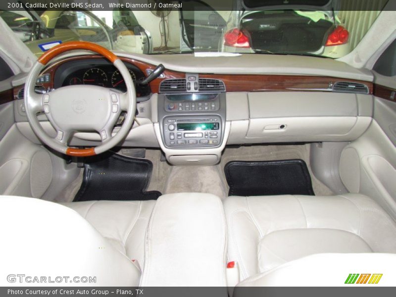 White Diamond / Oatmeal 2001 Cadillac DeVille DHS Sedan