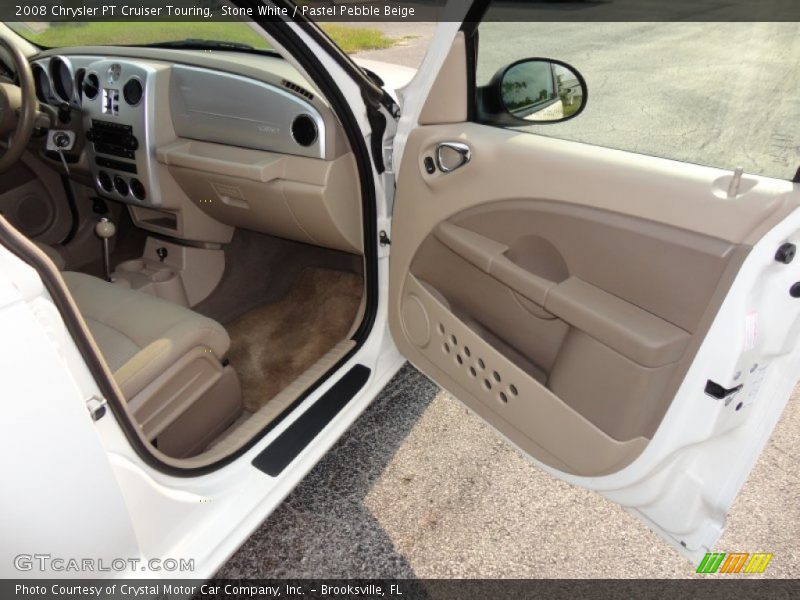 Stone White / Pastel Pebble Beige 2008 Chrysler PT Cruiser Touring