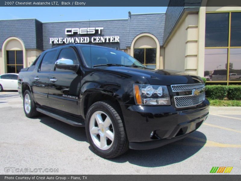 Black / Ebony 2007 Chevrolet Avalanche LTZ