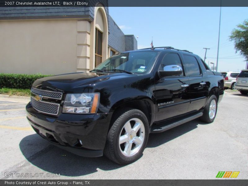 Black / Ebony 2007 Chevrolet Avalanche LTZ