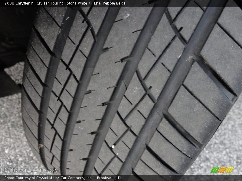 Stone White / Pastel Pebble Beige 2008 Chrysler PT Cruiser Touring