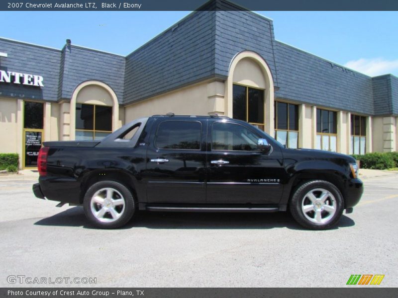 Black / Ebony 2007 Chevrolet Avalanche LTZ