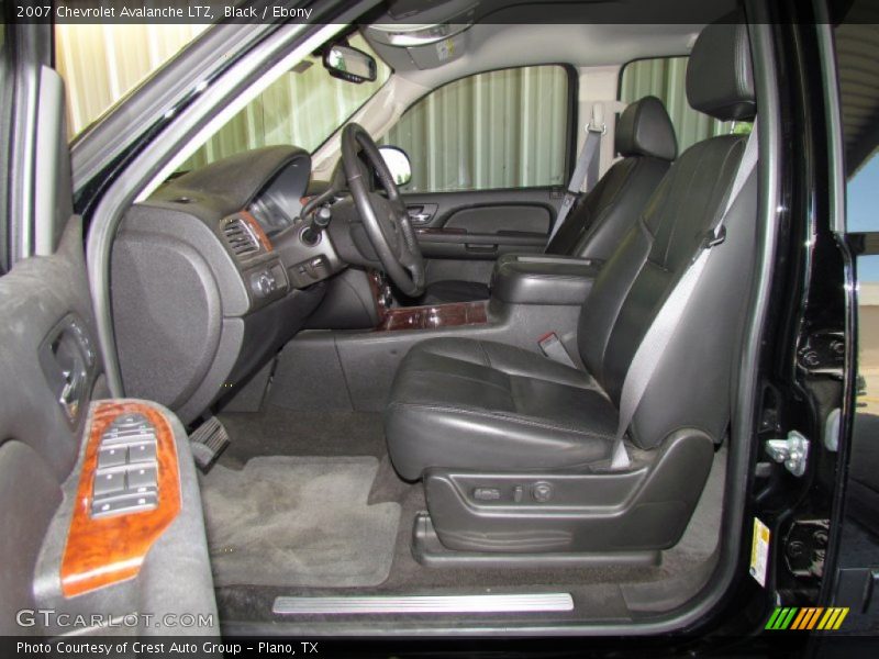 Black / Ebony 2007 Chevrolet Avalanche LTZ