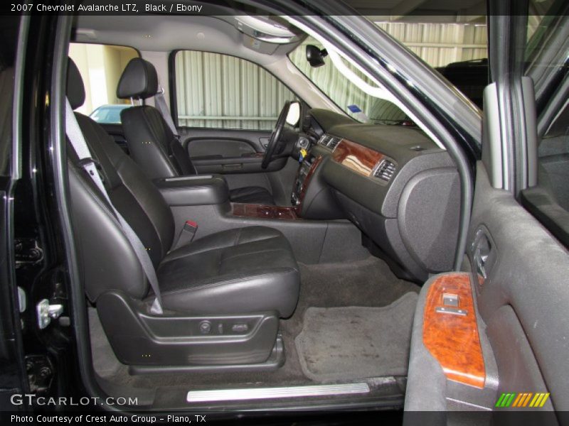 Black / Ebony 2007 Chevrolet Avalanche LTZ