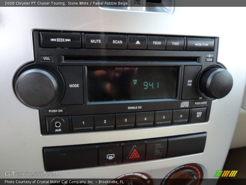 Stone White / Pastel Pebble Beige 2008 Chrysler PT Cruiser Touring