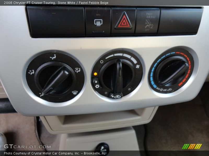 Stone White / Pastel Pebble Beige 2008 Chrysler PT Cruiser Touring