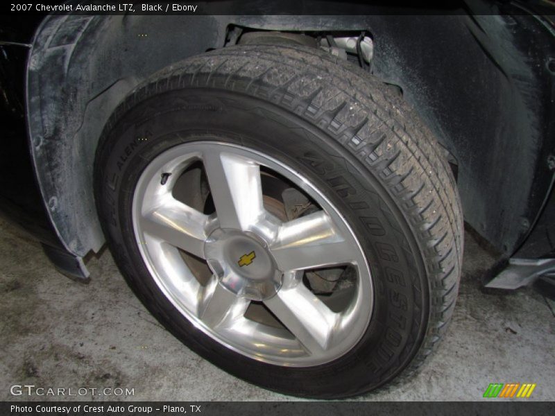 Black / Ebony 2007 Chevrolet Avalanche LTZ