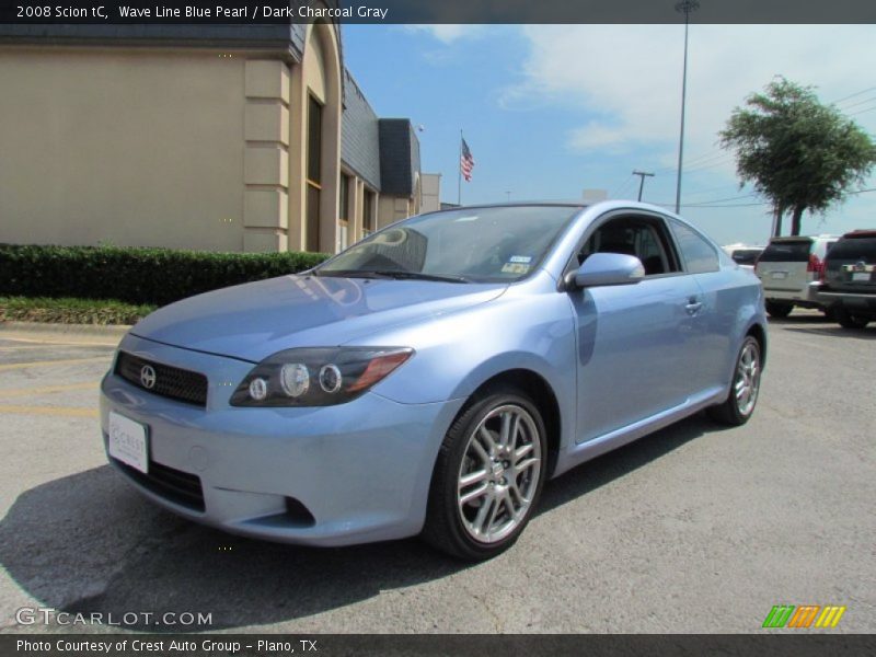 Wave Line Blue Pearl / Dark Charcoal Gray 2008 Scion tC