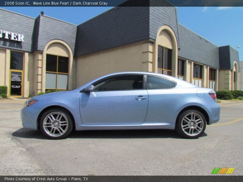 Wave Line Blue Pearl / Dark Charcoal Gray 2008 Scion tC