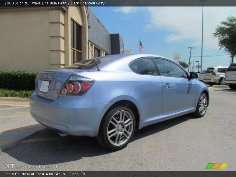 Wave Line Blue Pearl / Dark Charcoal Gray 2008 Scion tC