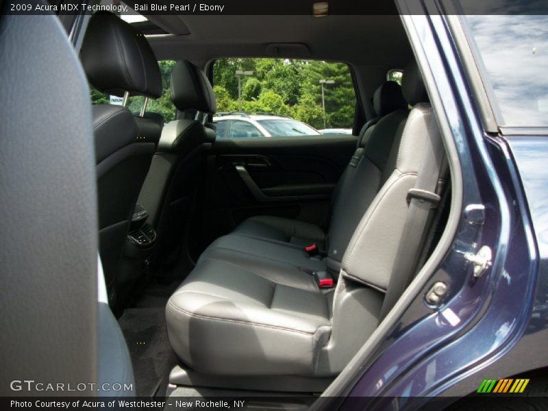 Bali Blue Pearl / Ebony 2009 Acura MDX Technology