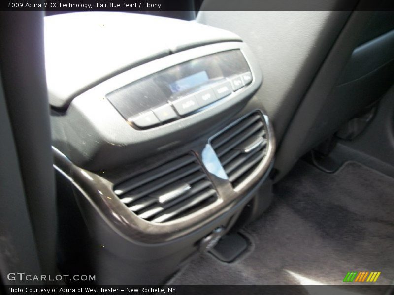 Bali Blue Pearl / Ebony 2009 Acura MDX Technology