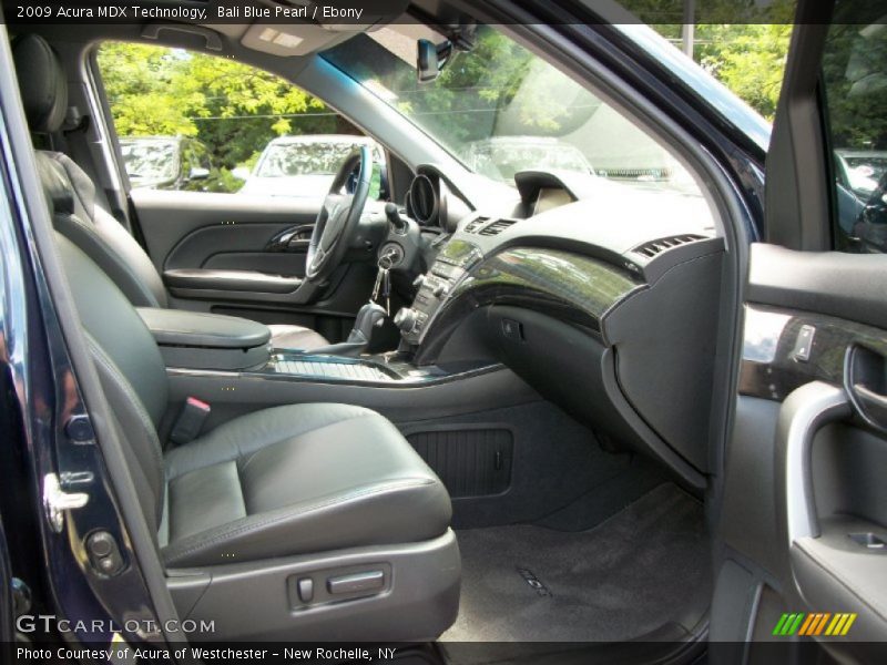 Bali Blue Pearl / Ebony 2009 Acura MDX Technology