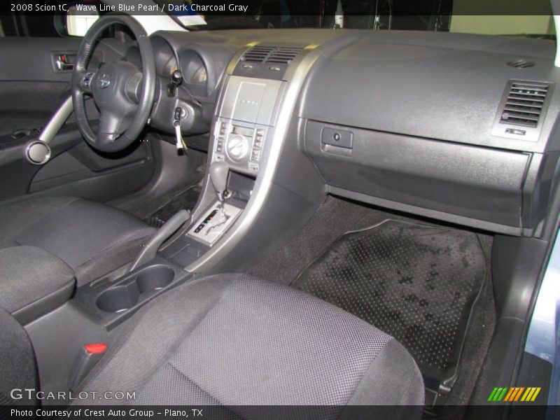 Wave Line Blue Pearl / Dark Charcoal Gray 2008 Scion tC