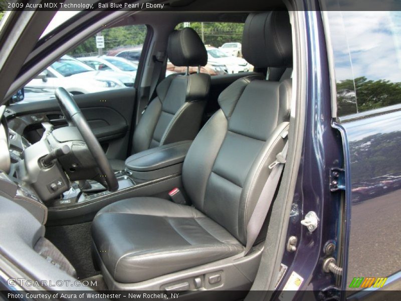 Bali Blue Pearl / Ebony 2009 Acura MDX Technology