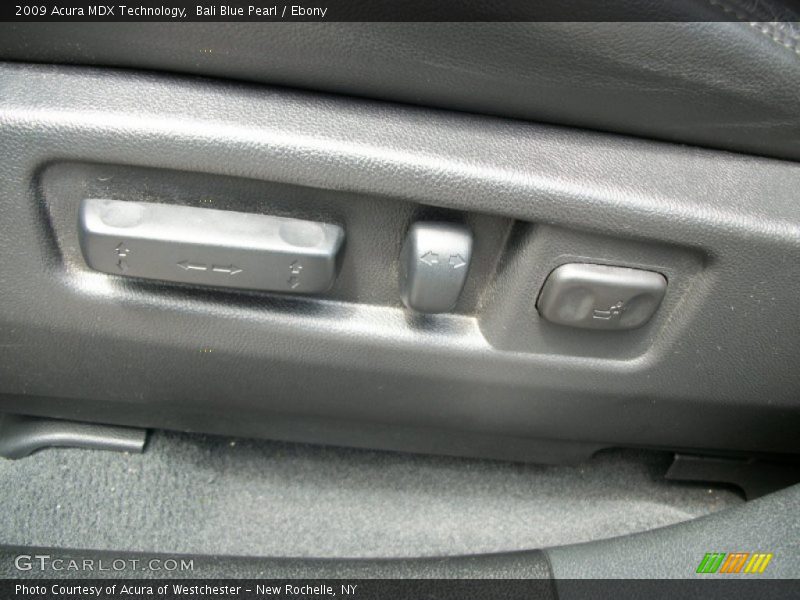 Bali Blue Pearl / Ebony 2009 Acura MDX Technology