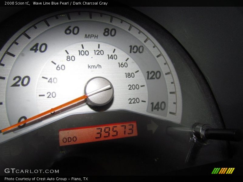 Wave Line Blue Pearl / Dark Charcoal Gray 2008 Scion tC